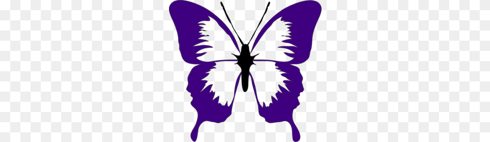 Purple Butterfly Clip Art, Flower, Plant, Person Png Image