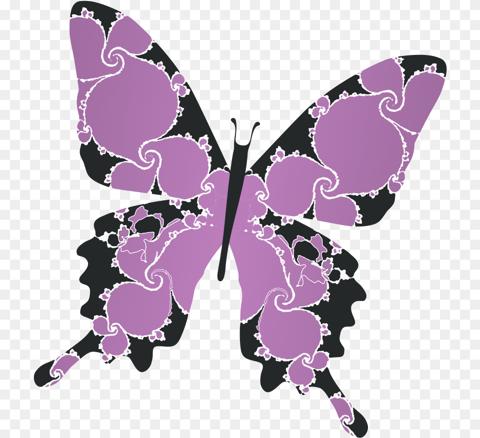 Purple Butterfly Royalty Clipart Butterfly Clip Clip Art, Graphics, Pattern, Floral Design, Flower Png Image