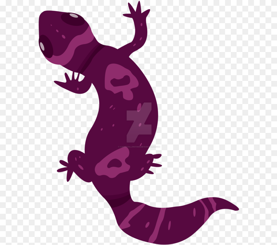 Purple By Carocollins Common Leopard Gecko, Animal, Lizard, Reptile, Baby Free Png