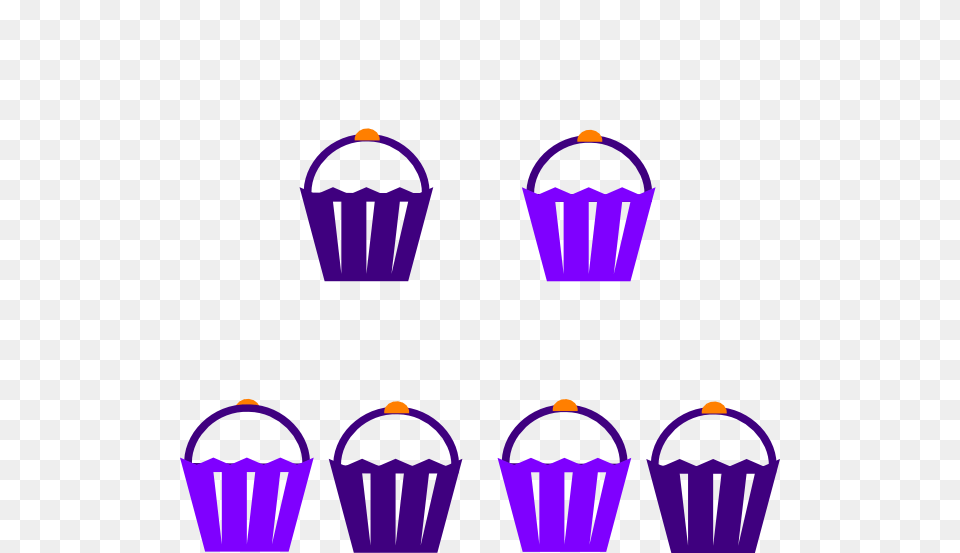 Purple Cake Stand Clip Art, Cream, Cupcake, Dessert, Food Png Image
