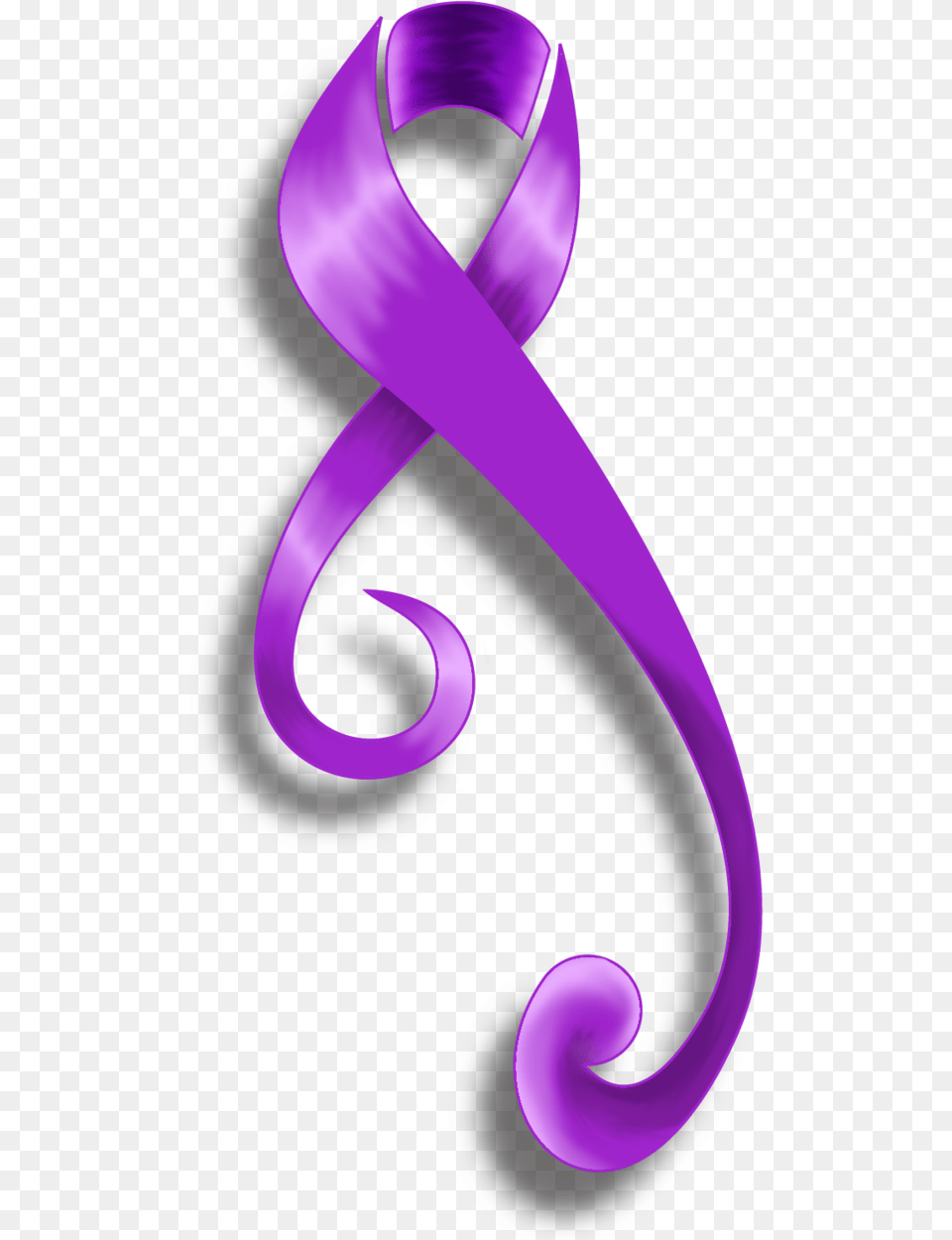 Purple Cancer Ribbon Designs Yaservtngcforg Disease Purple Ribbon, Art, Graphics, Pattern, Symbol Free Png