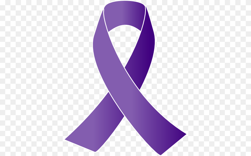 Purple Cancer Ribbon Dia Mundial De La Epilepsia, Accessories, Formal Wear, Tie, Alphabet Free Png Download