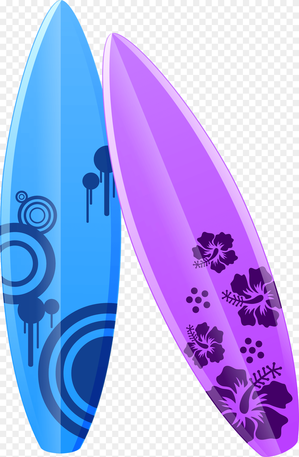 Purple Cartoon Surfboard Transparent Background Surfboards, Leisure Activities, Nature, Outdoors, Sea Free Png Download