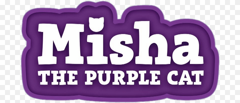 Purple Cat Logo Transparent Graphics, Text Free Png