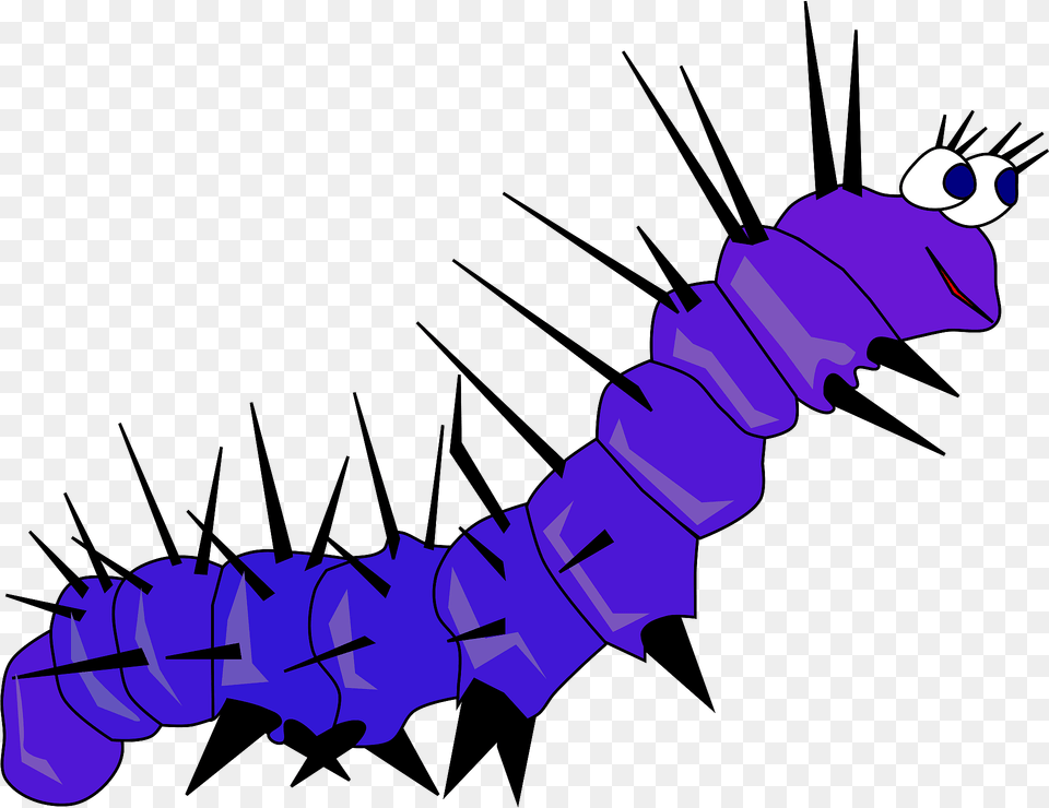 Purple Caterpillar Clipart, Animal, Invertebrate, Worm, Dynamite Free Png Download