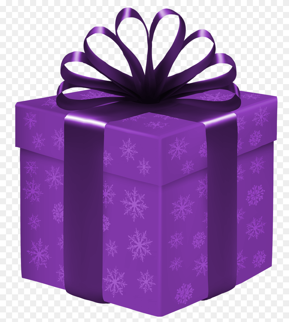 Purple Christmas Gift Box Card Stock Purple Christmas Present Clipart Free Png