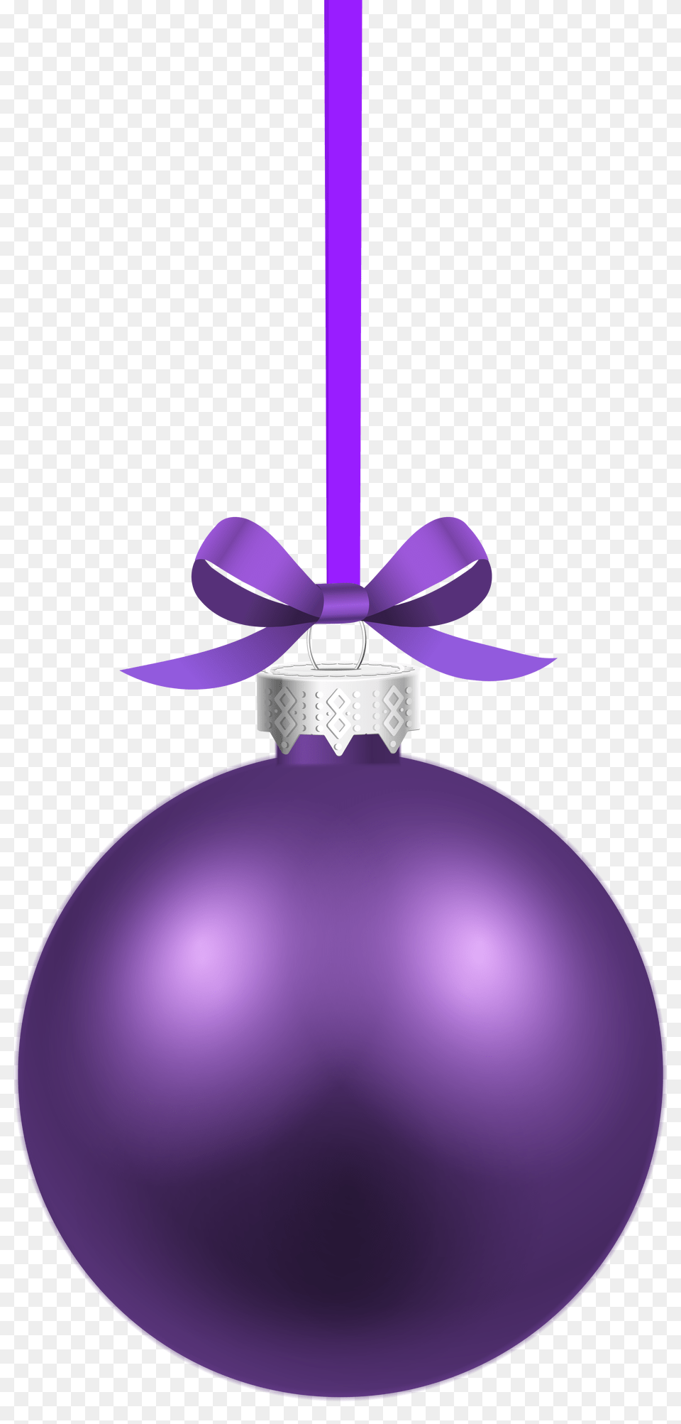 Purple Christmas Hanging Ball Clipart Gallery, Accessories, Ornament, Balloon Free Png Download