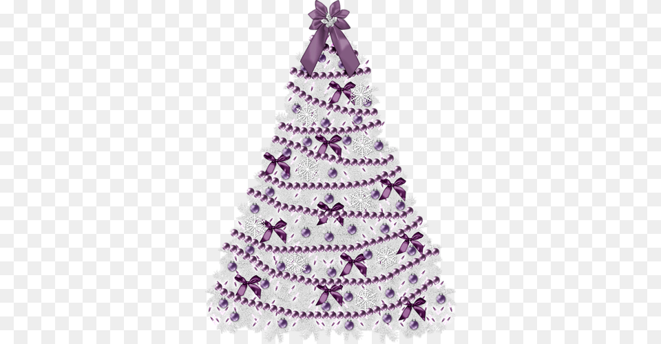Purple Christmas Tree Arbol De Navidad Purple Good Purple Christmas Tree, Cake, Dessert, Food, Wedding Free Png Download