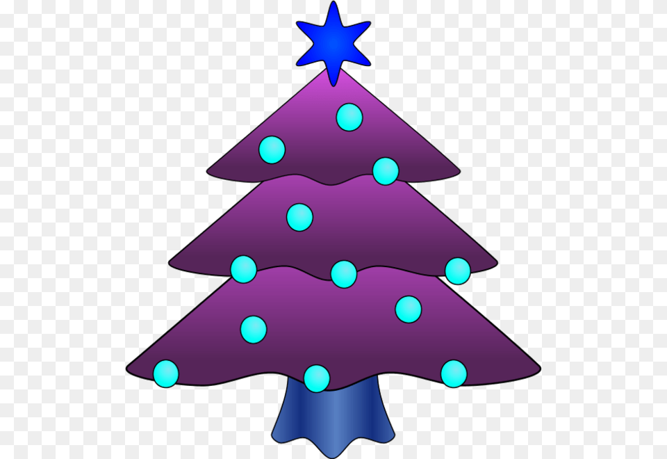 Purple Christmas Tree Clip Art Christmas Vector Tree, Lighting, Symbol, Star Symbol, Christmas Decorations Png Image