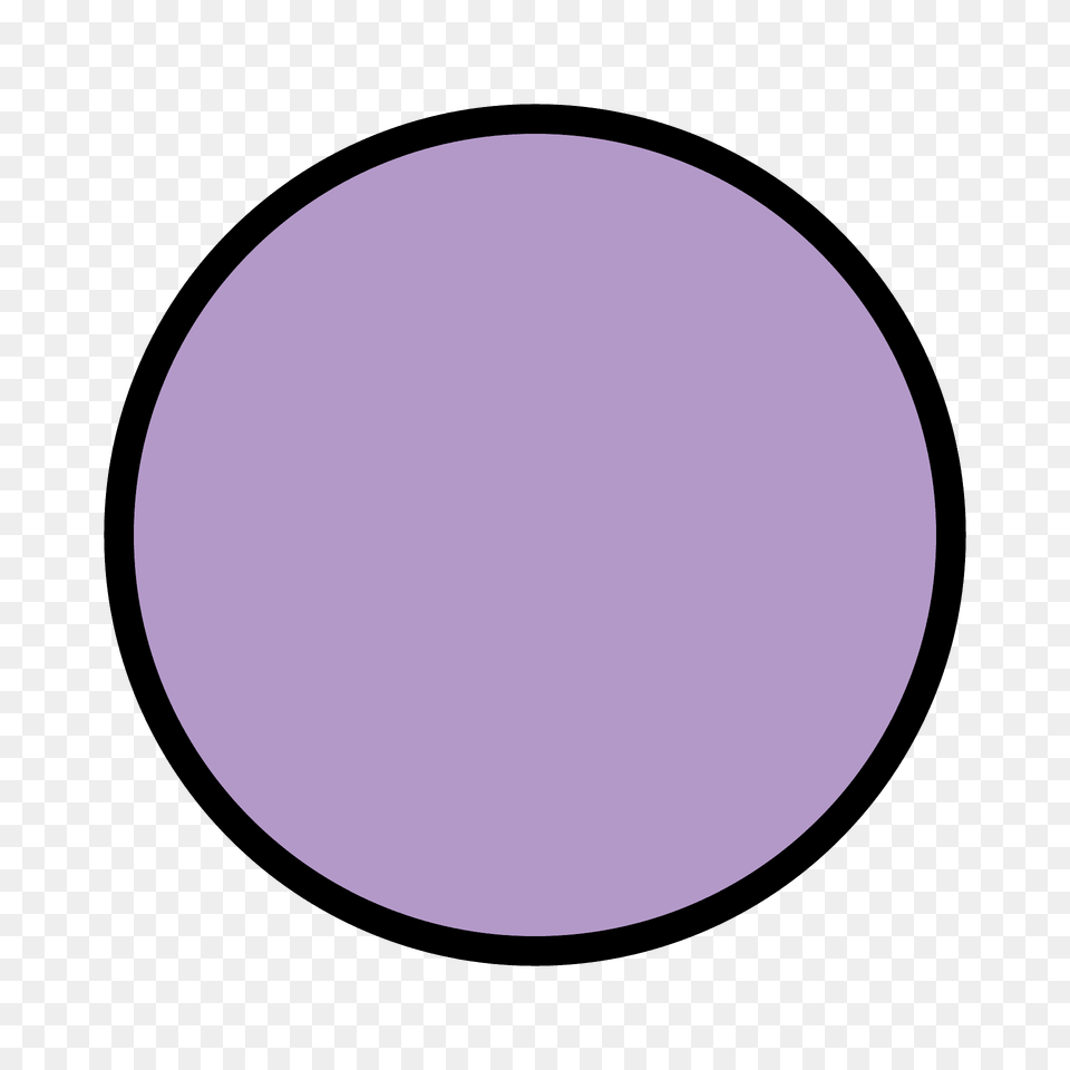 Purple Circle Emoji Clipart, Sphere, Oval Free Png