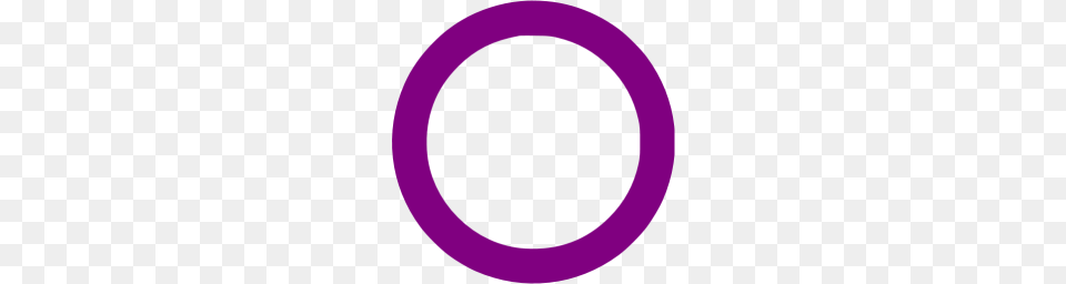 Purple Circle Outline Icon Free Transparent Png