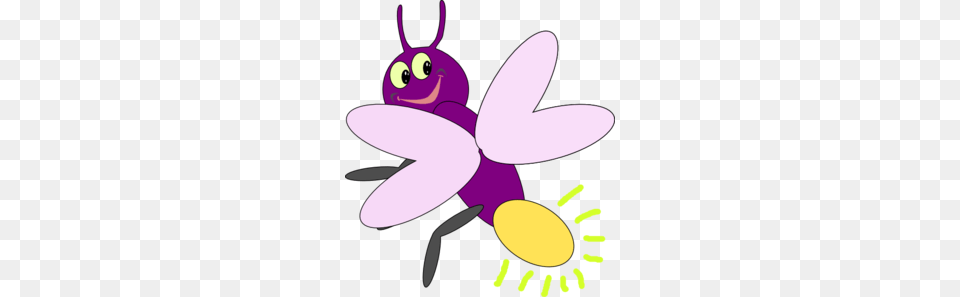Purple Clip Art, Animal, Firefly, Insect, Invertebrate Free Png Download