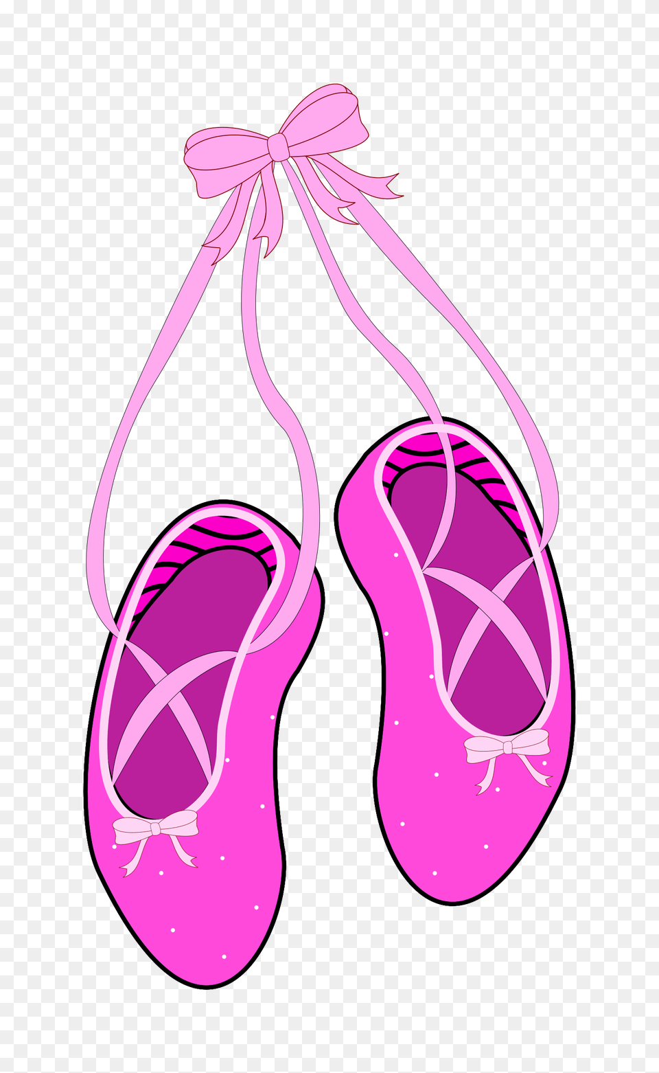 Purple Clipart Ballet Shoe, Clothing, Footwear, Sandal, Smoke Pipe Png Image