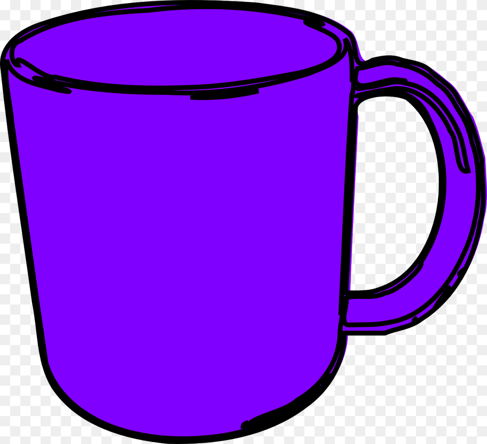 Purple Clipart Coffee Cup Cup Clipart, Beverage, Coffee Cup Free Transparent Png