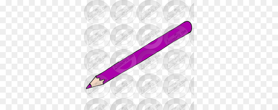 Purple Clipart Colored Pencil Clip Art, Disk Free Png Download