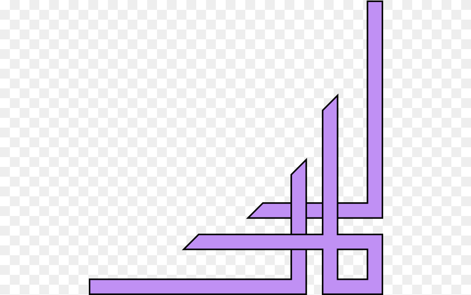 Purple Clipart Corner Purple Corner Border, Symbol Free Transparent Png