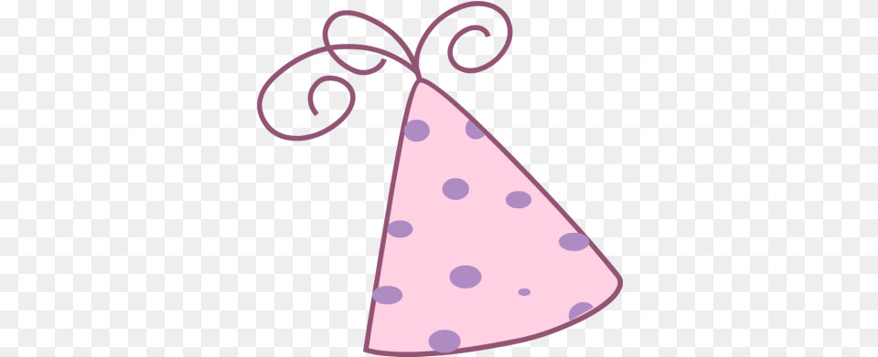 Purple Clipart Party Hat Cute Party Hat Party Hat Clipart Pink, Clothing, Party Hat, Disk Free Png