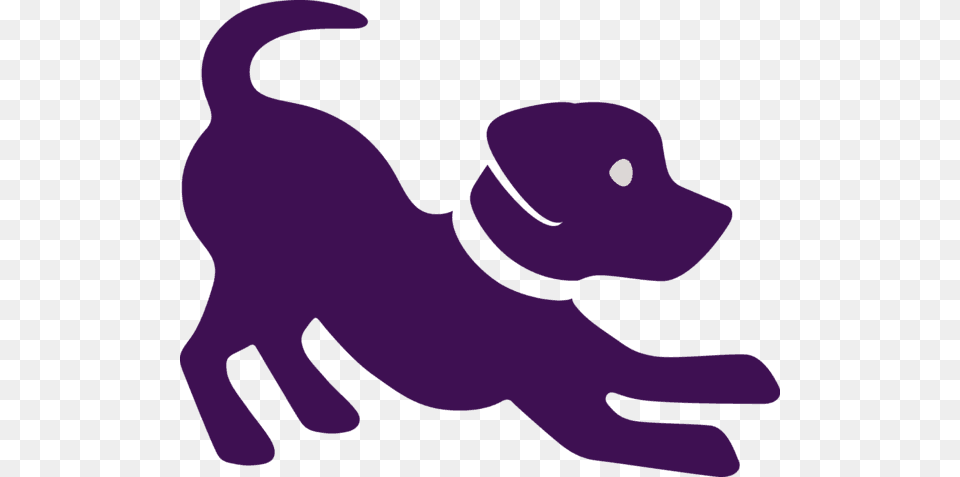 Purple Clipart Puppy, Animal, Canine, Dog, Mammal Free Transparent Png