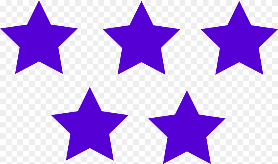 Purple Clipart Stars 5 Stars Clipart, Star Symbol, Symbol, Person Free Png