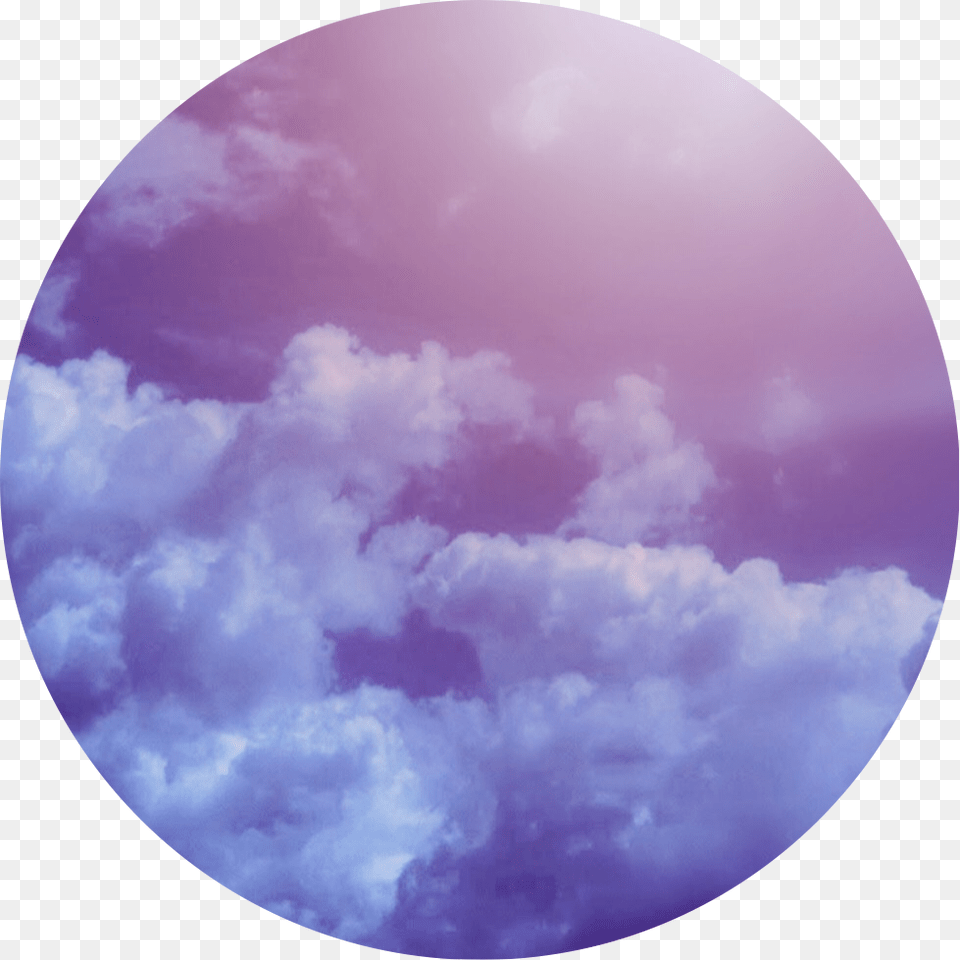 Purple Clouds Background Purple Clouds Circle, Sphere, Sky, Outdoors, Nature Png
