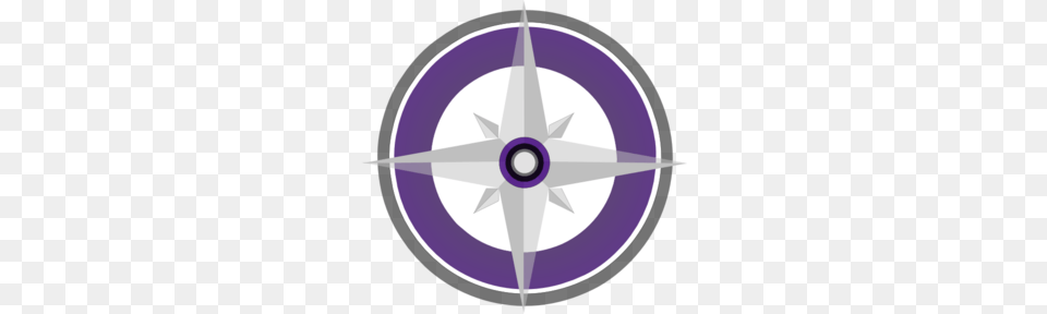 Purple Compass Rose Final Clip Art, Disk Free Transparent Png