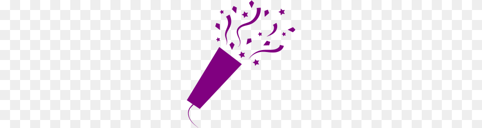 Purple Confetti Icon Free Transparent Png