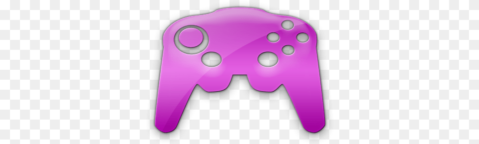 Purple Controller Pink Video Game Controller, Disk, Electronics Free Png Download