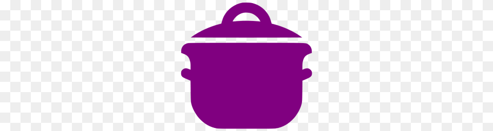 Purple Cooking Pot Icon Png