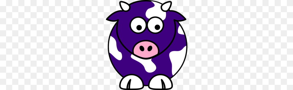 Purple Cow Clipart Clip Art Images, Animal, Bear, Mammal, Wildlife Png Image