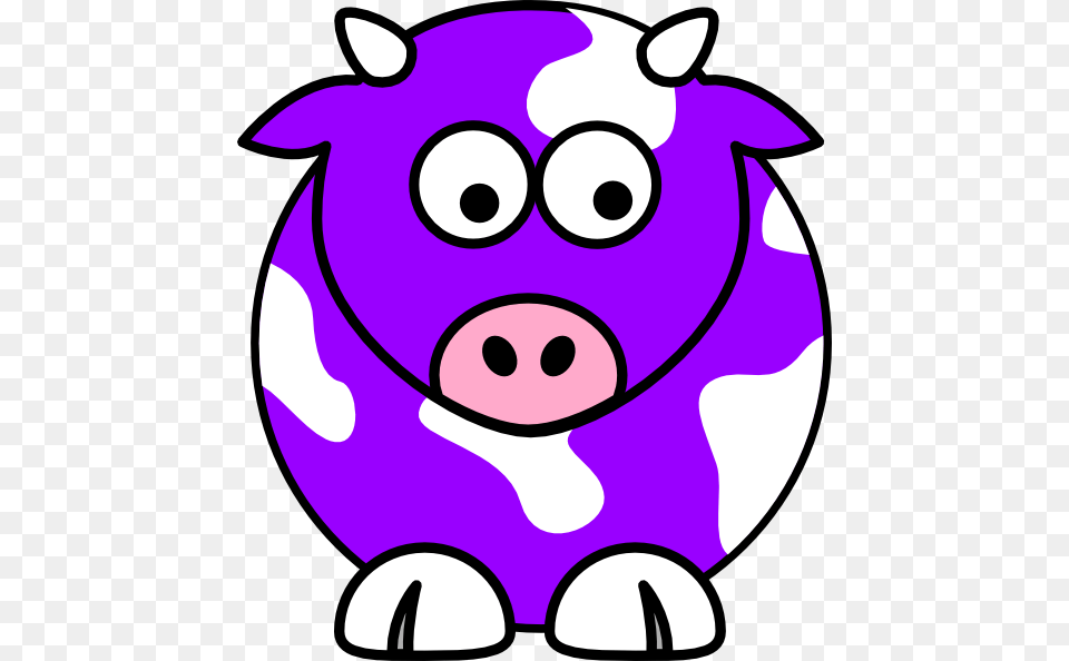 Purple Cow Purple Cow Clip Art, Animal, Mammal, Pig, Bear Png