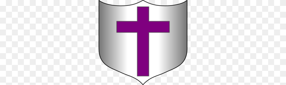 Purple Cross Clip Art, Armor, Symbol, Shield Free Transparent Png