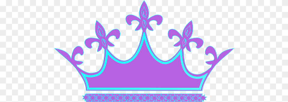 Purple Crown Cliparts 13 Purple And Blue Crown, Accessories, Jewelry Png Image