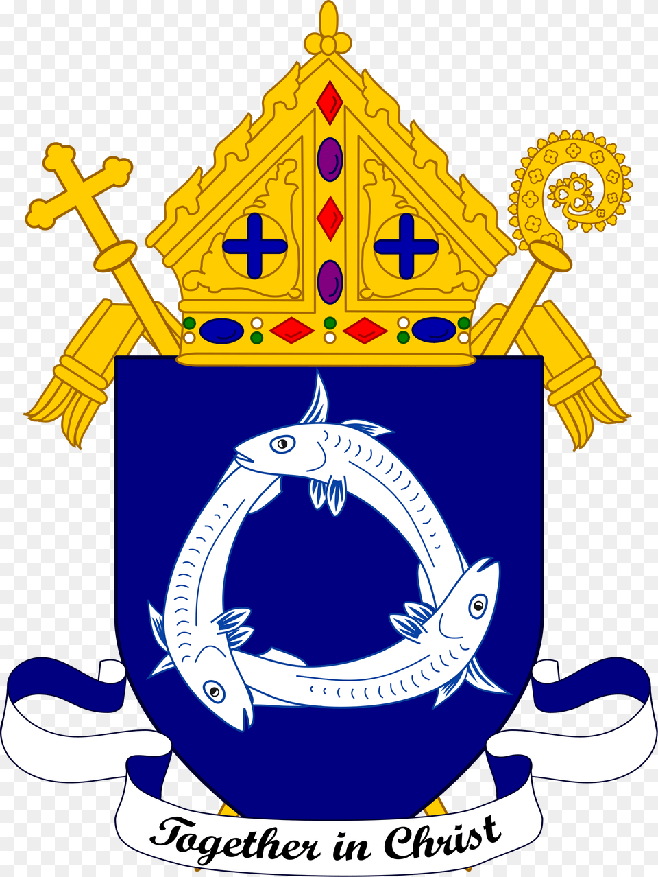 Purple Crown Cliparts 29 Buy Clip Art Roman Catholic Coat Of Arms, Emblem, Symbol, Bulldozer, Machine Png
