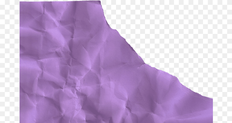Purple Crumpled Construction Paper With One Ripped Edge Quilt Png Image