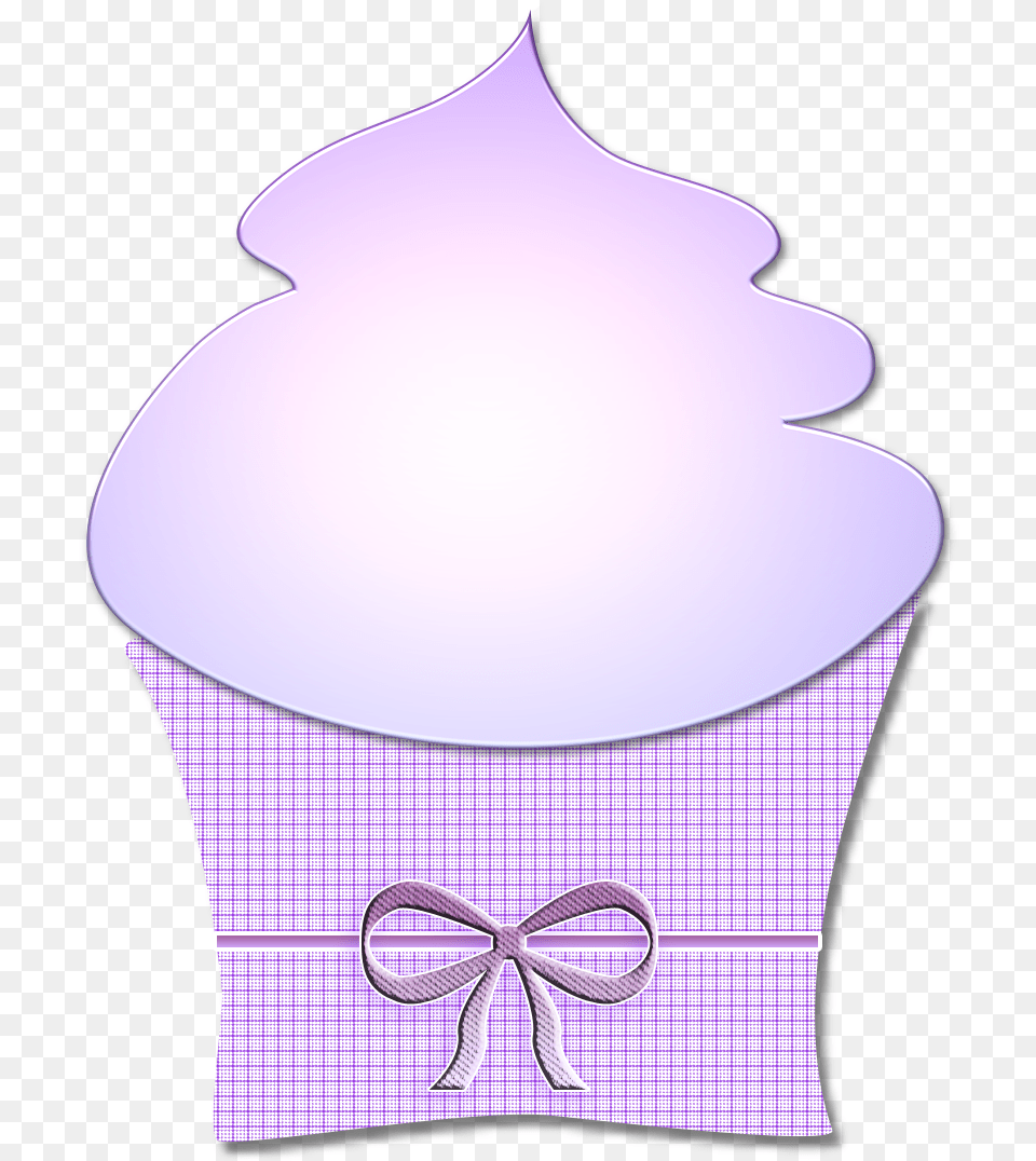 Purple Cupcake Clip Art Lampshade, Clothing, Hat, People, Person Png