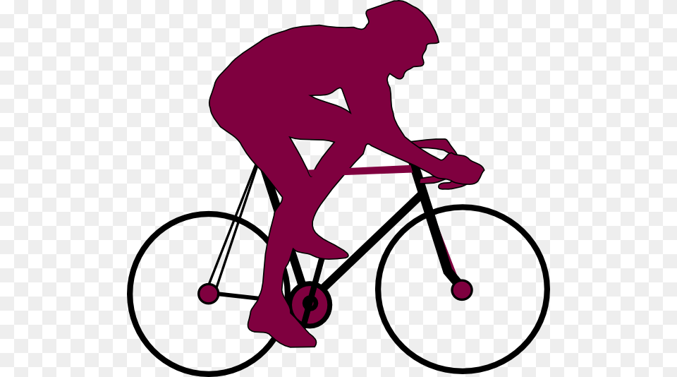 Purple Cyclist Icon Clip Art, Vehicle, Bicycle, Cycling, Transportation Png