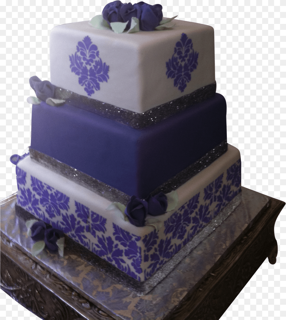 Purple Dazzle Wedding Cake Cake Decorating, Dessert, Food, Wedding Cake, Birthday Cake Free Transparent Png