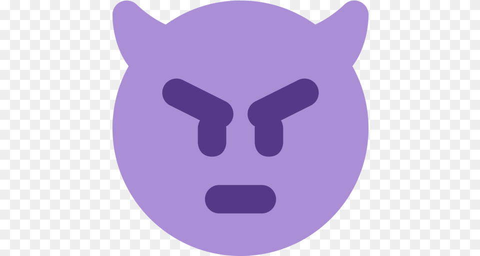 Purple Devil Emoji Picture Devil Emoji Twitter, Baby, Person, Face, Head Free Png Download