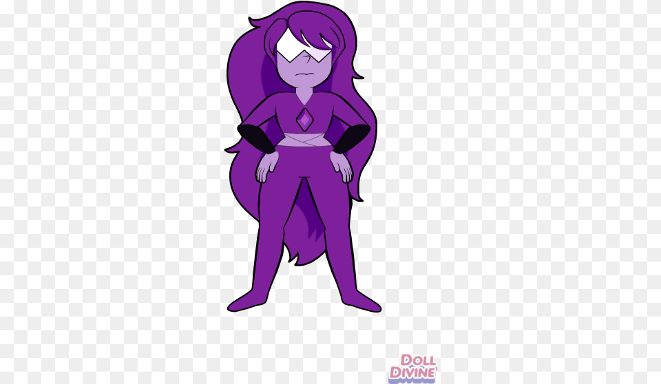 Purple Diamond Cartoon, Book, Comics, Publication, Baby Png Image