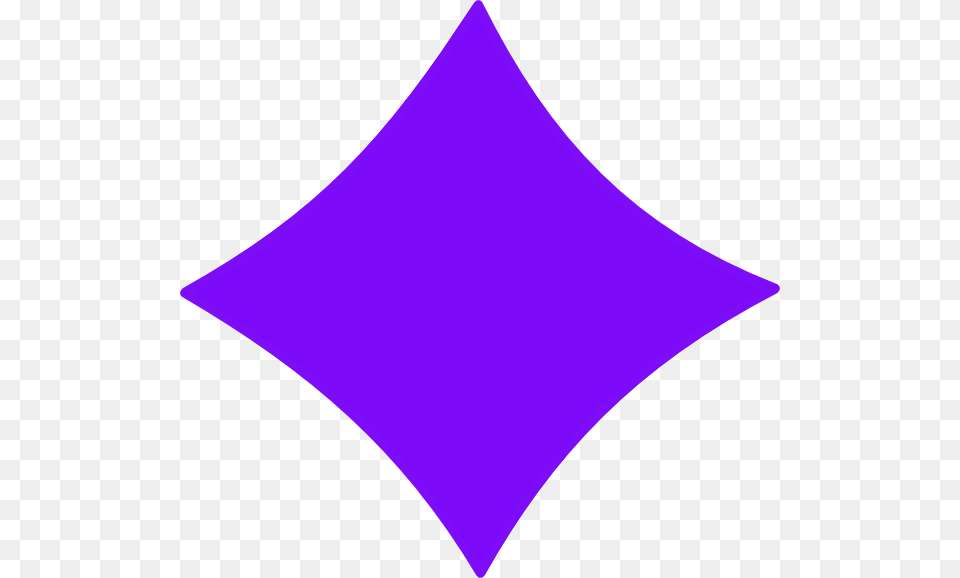 Purple Diamond Clipart Clipart Purple Diamond, Logo, Symbol, Animal, Fish Png Image