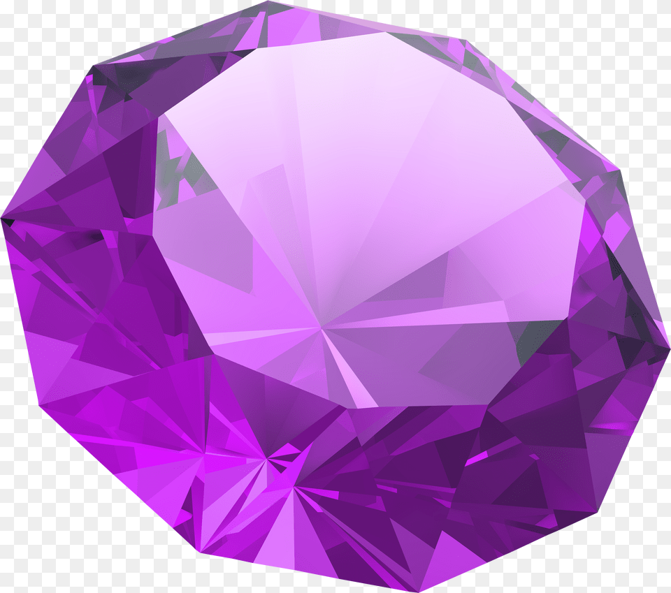 Purple Diamond Clipart Gemstones, Accessories, Amethyst, Gemstone, Jewelry Free Transparent Png