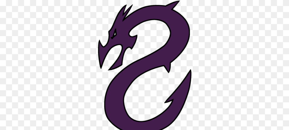 Purple Dragons Tmnt Logo, Dragon Png Image