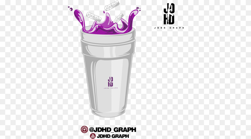 Purple Drank Hd, Cup, Dynamite, Weapon Png