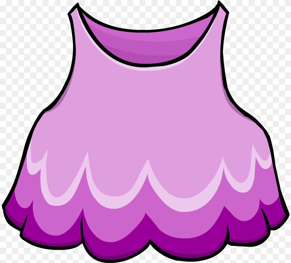 Purple Dress Icon Cartoon Princess Dress, Clothing, Skirt, Tank Top, Vest Free Transparent Png