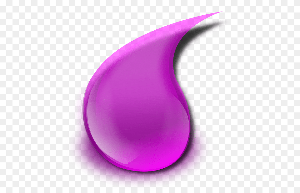 Purple Drop, Droplet, Art, Graphics, Lighting Png