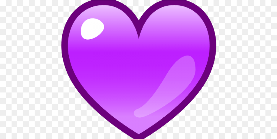 Purple Emoji 5 Image Purple Heart Emoji, Balloon Free Transparent Png