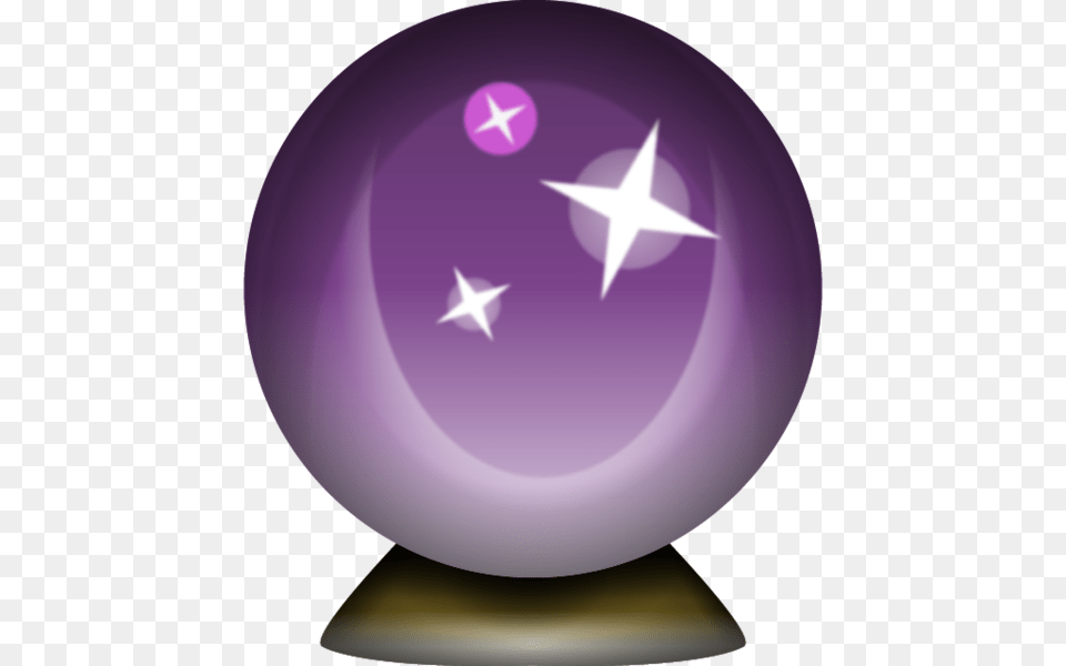 Purple Emoji 8 Image Magic Ball Emoji, Sphere, Disk Free Png Download