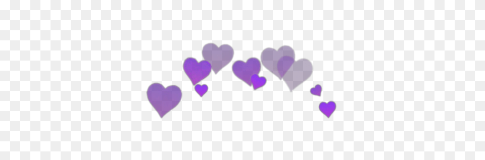 Purple Emoji Heart, Symbol, Love Heart Symbol Png Image