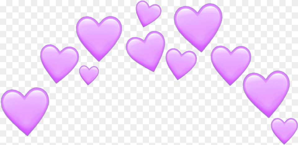 Purple Emoji Heart Light Purple Heart Emoji, Symbol Free Transparent Png