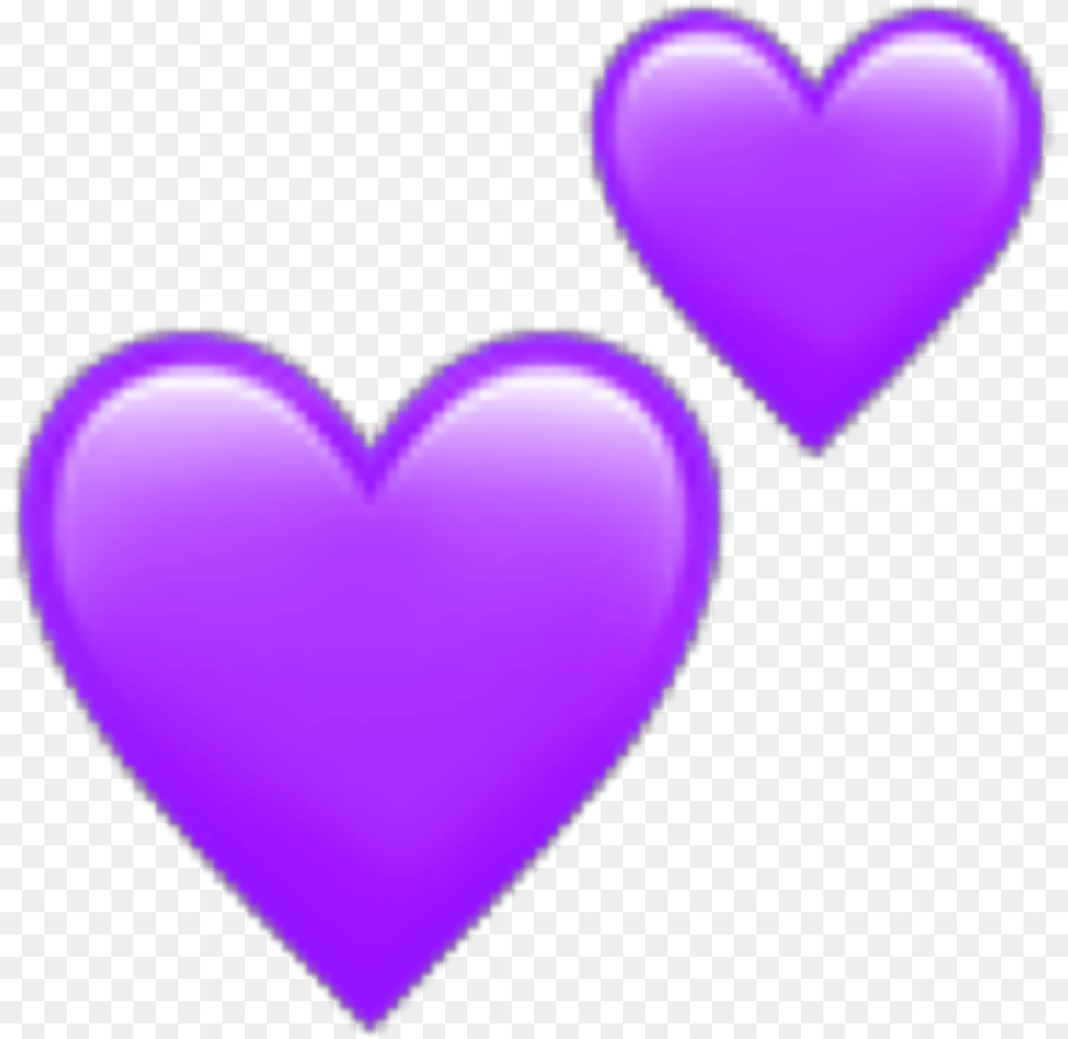 Purple Emoji Purpleheart Ipurpleyou Stiker Love, Heart Free Png